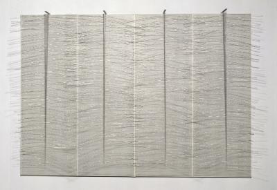 Inmateriales en muro blanco
