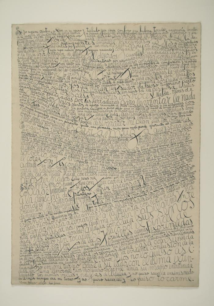 Cuadro escrito