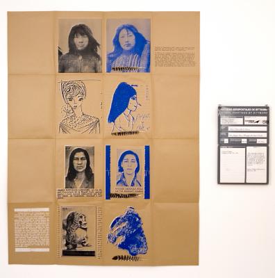 Nueve Sobrevivientes (Plumas) - Airmail Painting No. 51