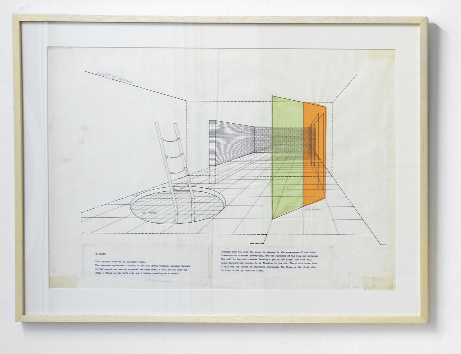 Boceto de proyecto de espacio 3D