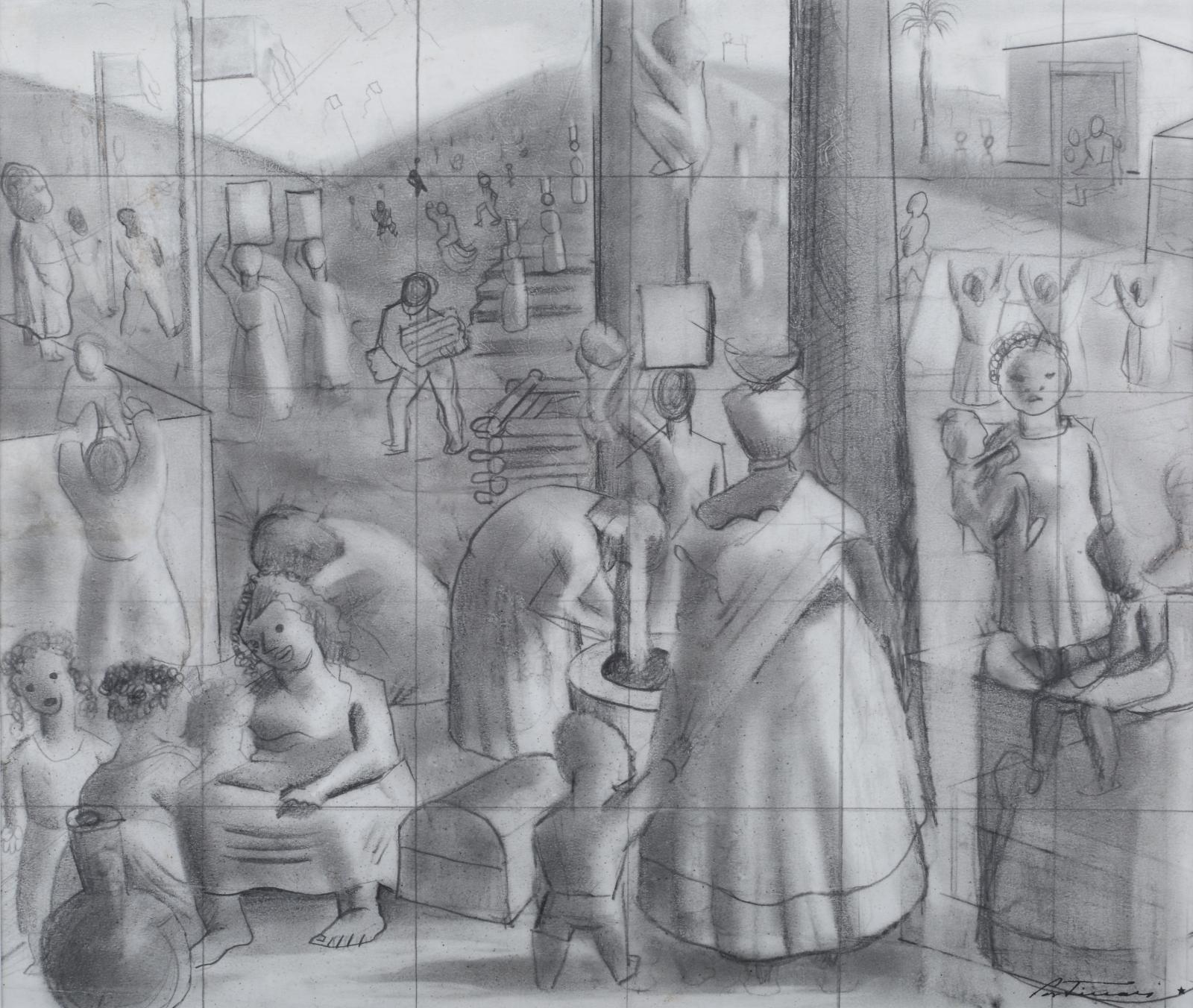 Festa de S&atilde;o Jo&atilde;o (boceto)