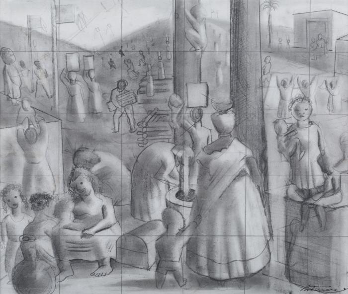 Festa de S&atilde;o Jo&atilde;o (boceto)