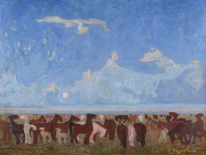 Potros en la pampa