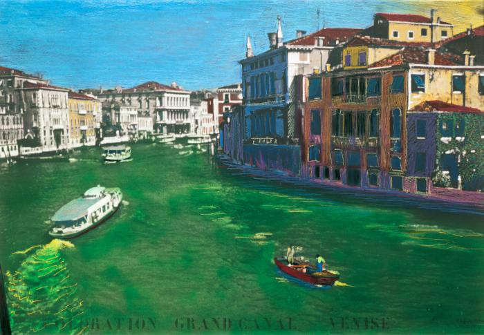 Hidrocrom&iacute;a intercontinental. El Gran Canal. Venecia, 27 de junio de 1970