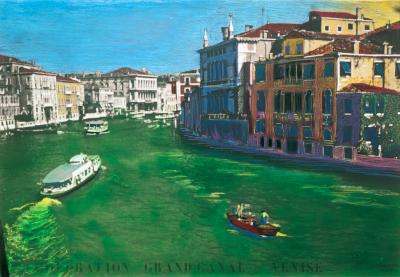 Hidrocromía intercontinental. El Gran Canal. Venecia, 27 de junio de 1970