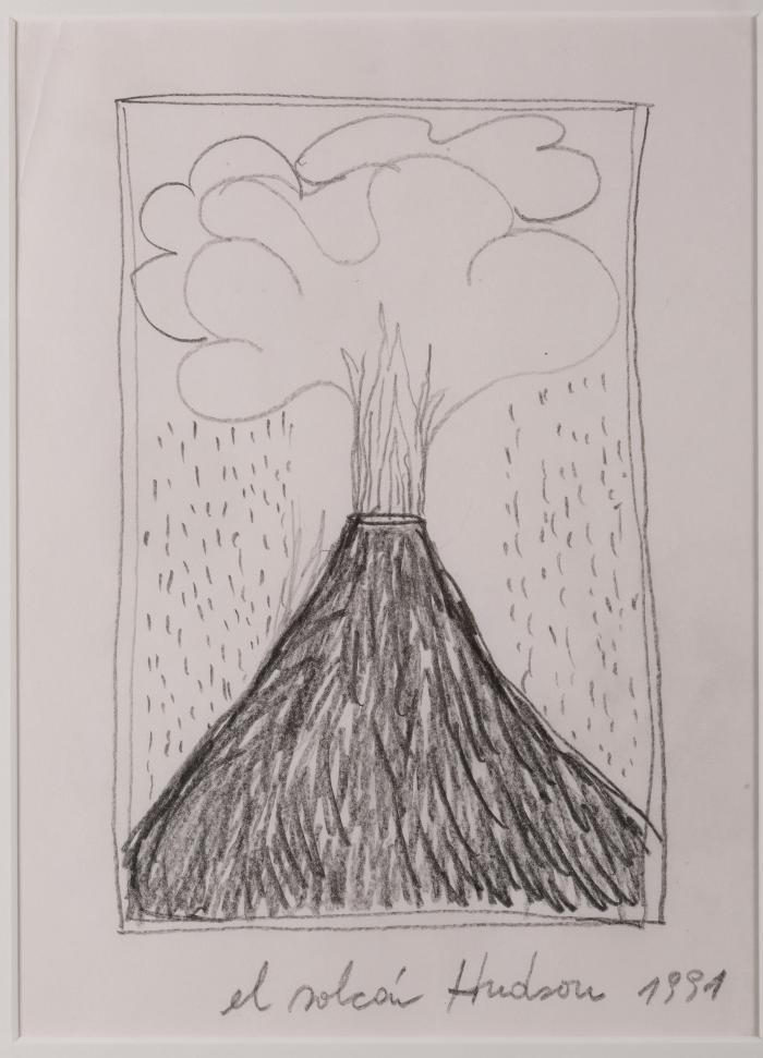 El volc&aacute;n Hudson