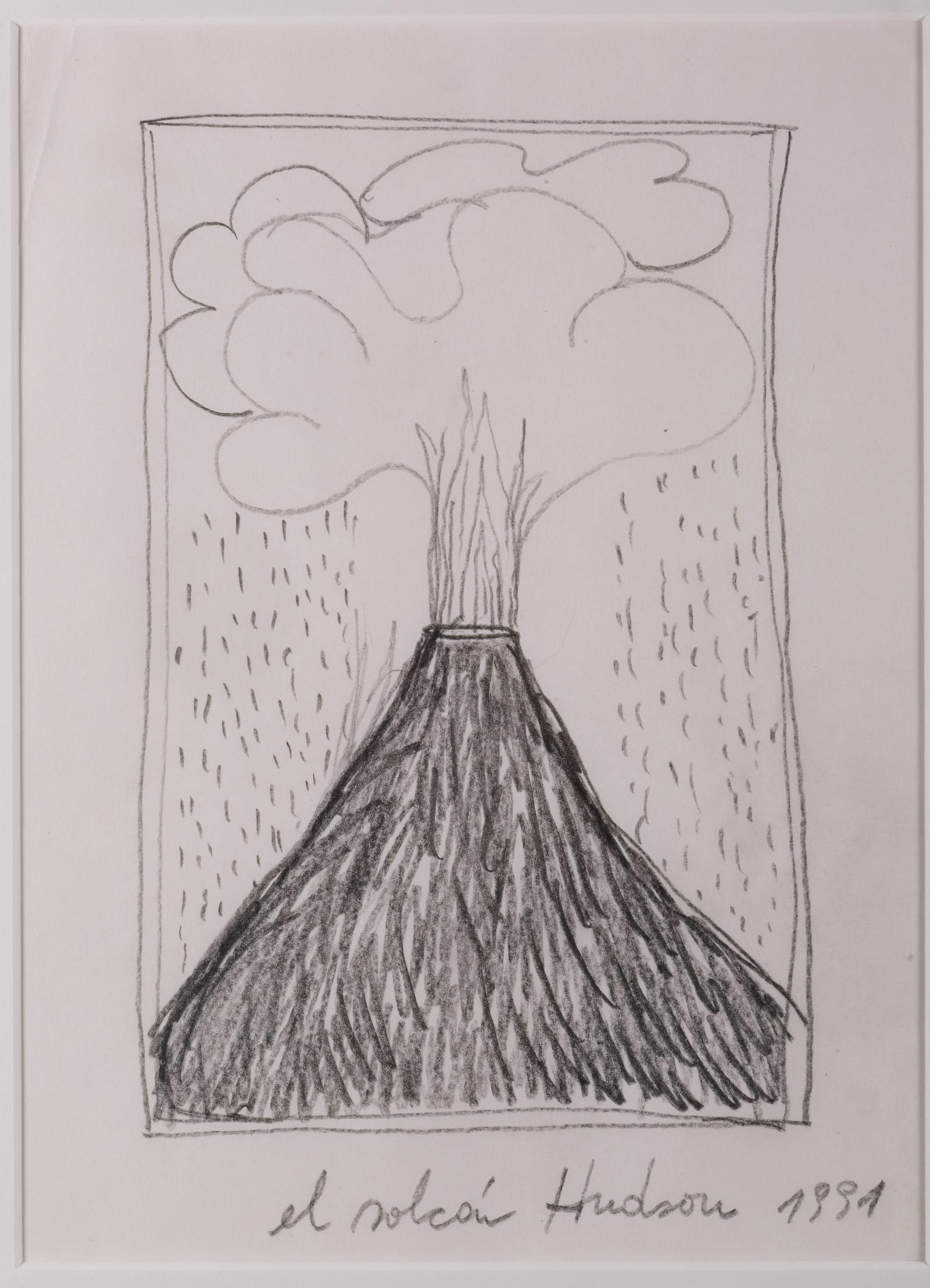 El volc&aacute;n Hudson