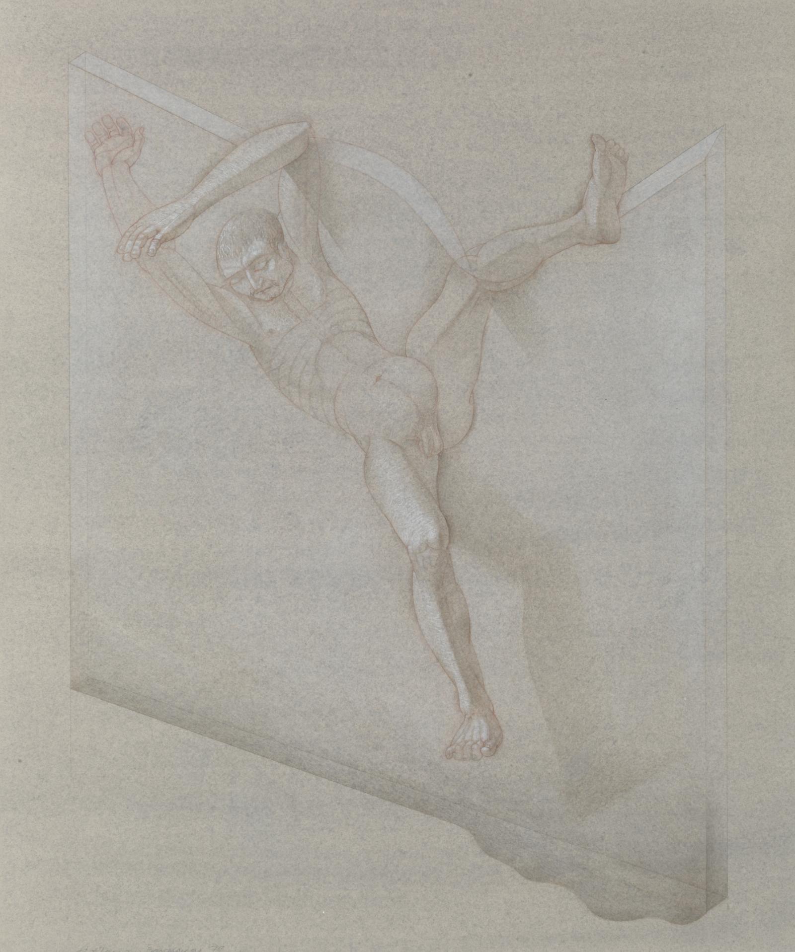 Estudio para escultura Salto