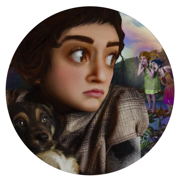 Sin t&iacute;tulo (Girl with dog)