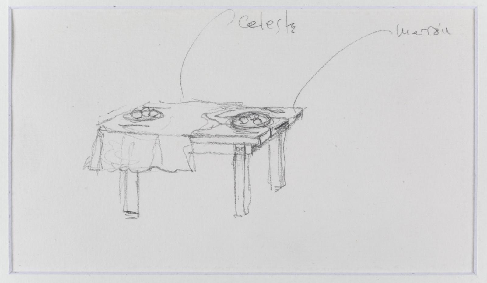 Boceto para Analog&iacute;a IV