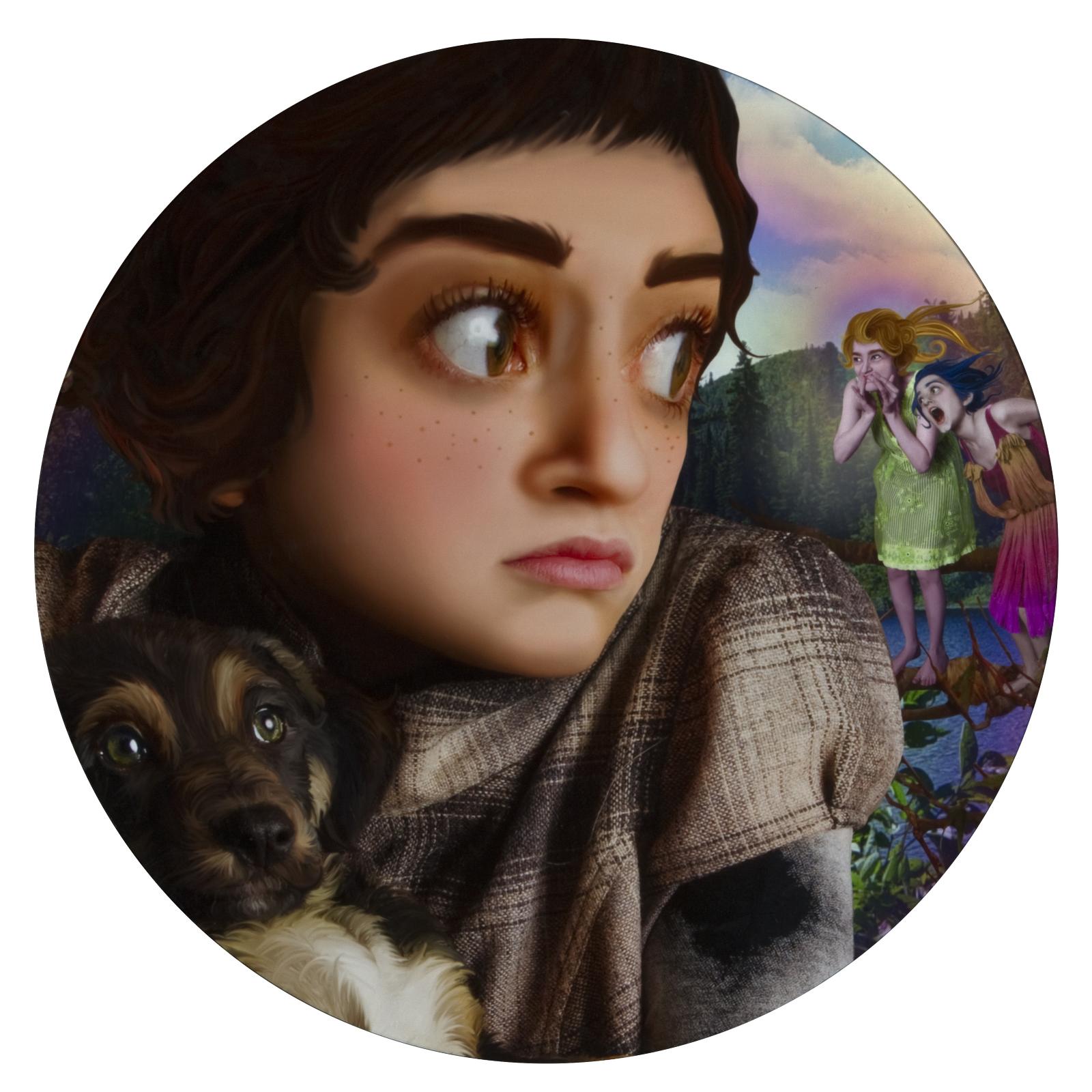 Sin t&iacute;tulo (Girl with dog)