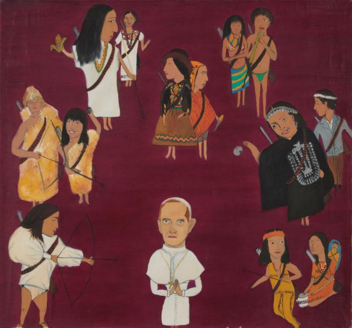 Sue&ntilde;o (Los indios matan al Papa)