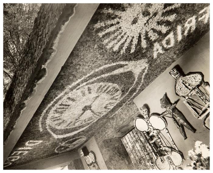 Sin t&iacute;tulo [mosaico de Diego Rivera para Frida Kahlo en la Casa Azul], del Archivo Raquel Tibol