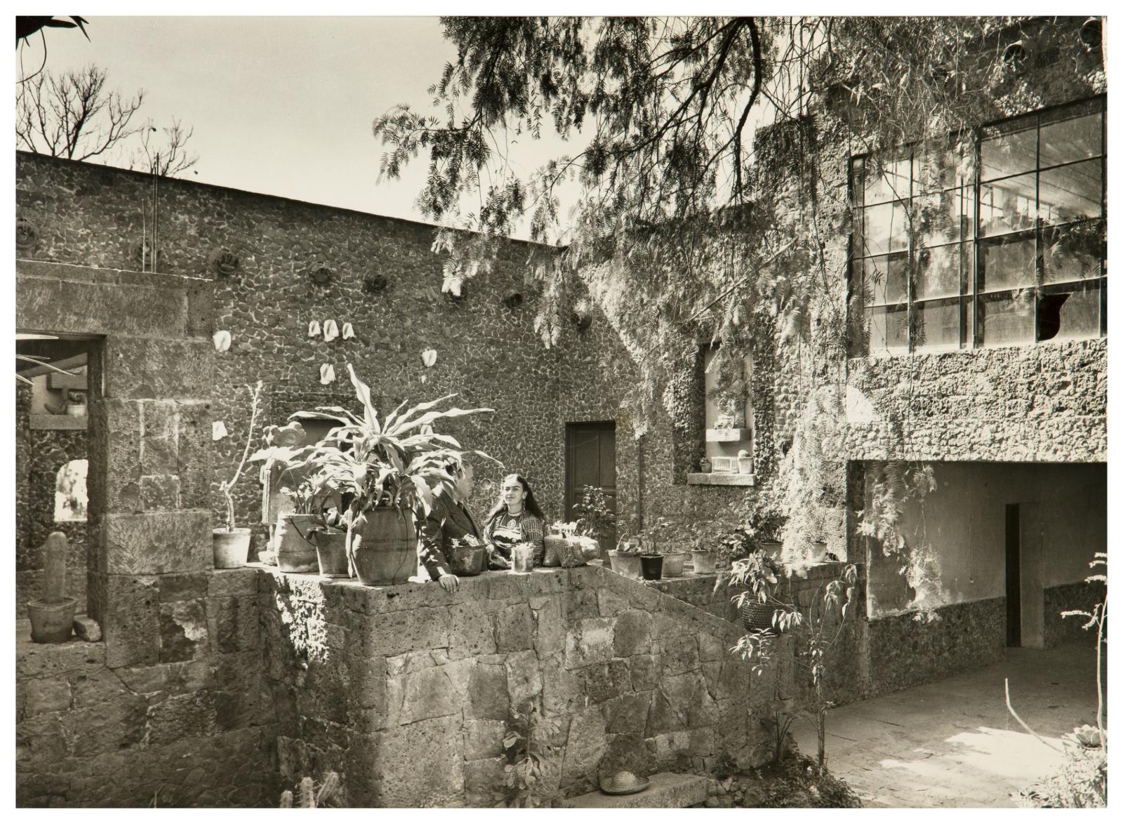 Sin t&iacute;tulo [Diego Rivera y Frida Kahlo en la Casa Azul], del Archivo Raquel Tibol