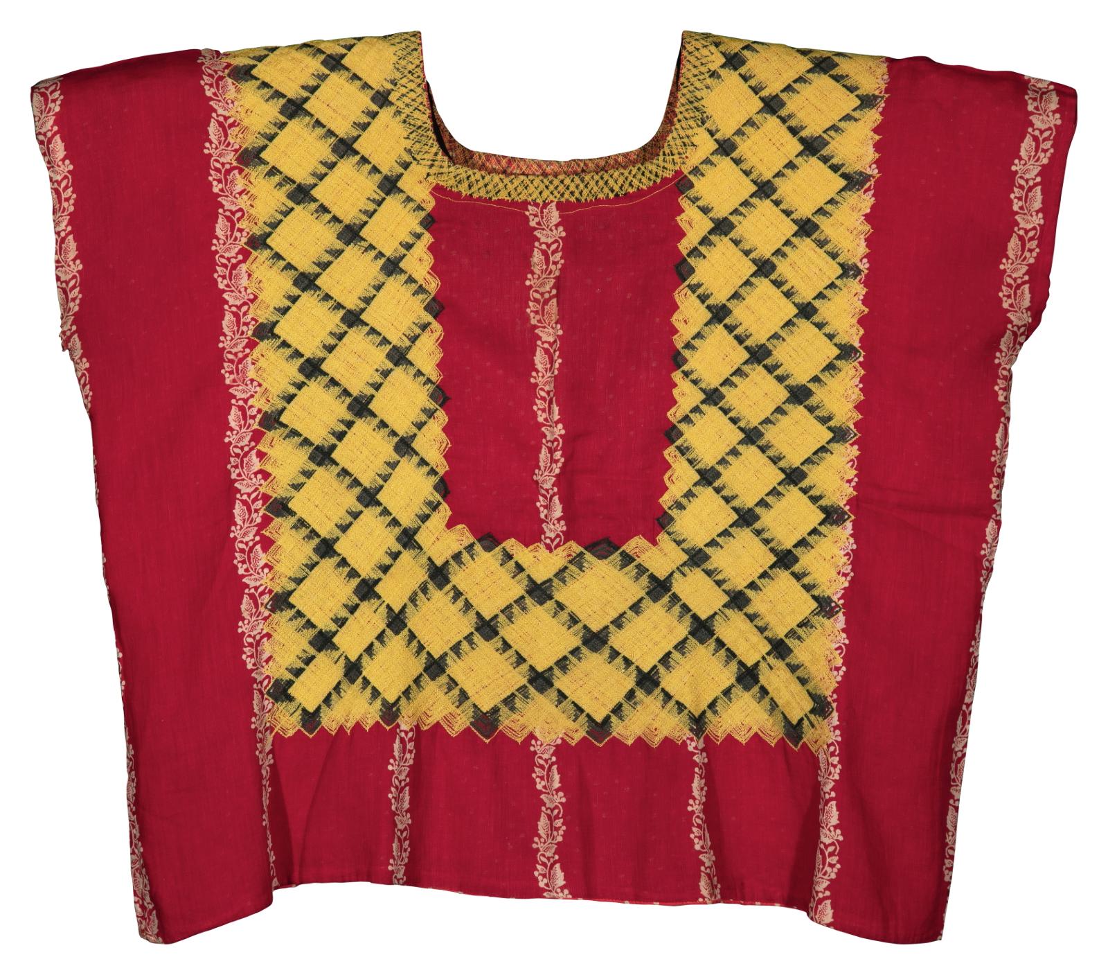Huipil (t&uacute;nica) de Frida Kahlo, del Archivo Raquel Tibol