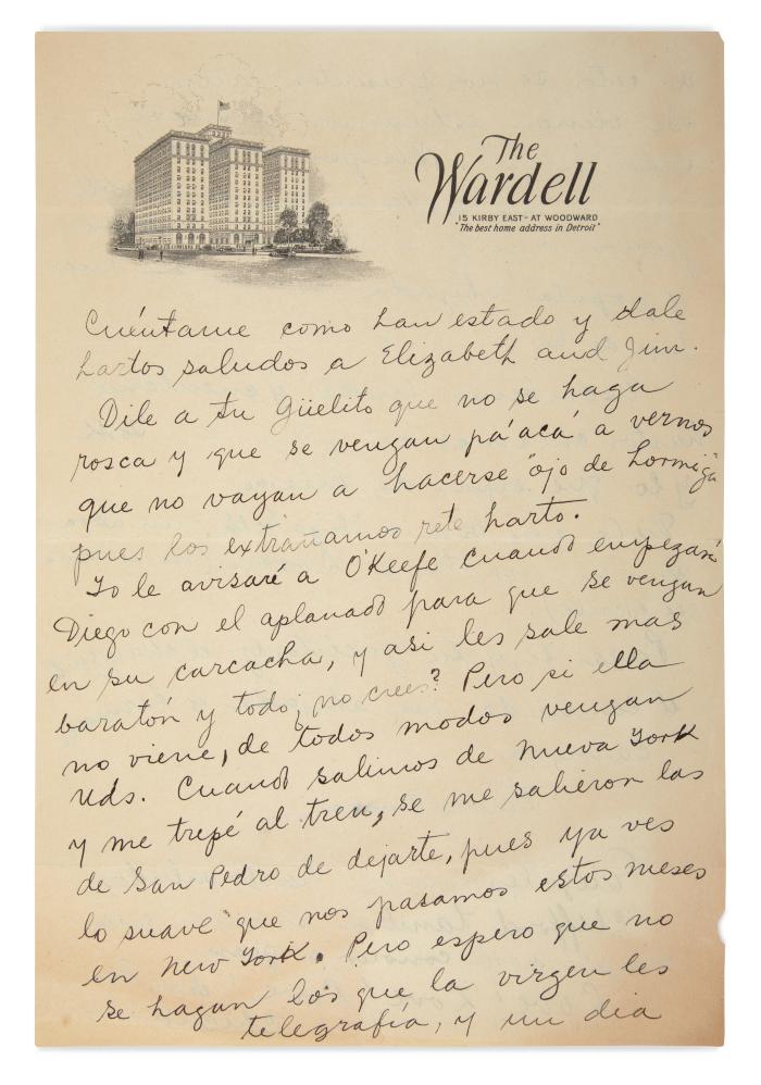 Carta escrita a mano