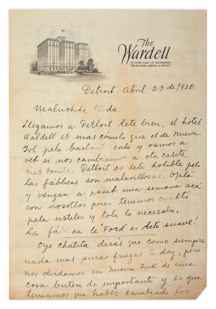 Carta escrita a mano